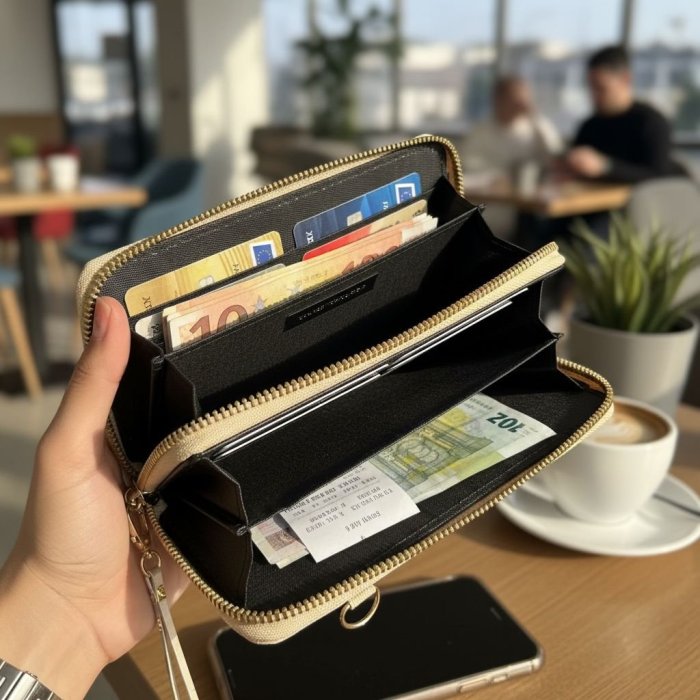 Cartera snoopy tipo sobre – ideal para uso diario