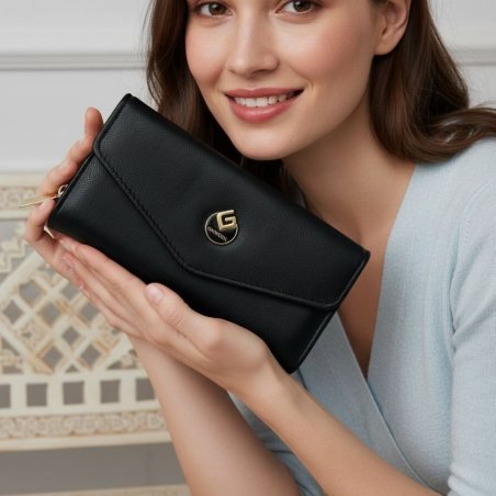 Cartera tipo sobre para dama, elegante y práctica