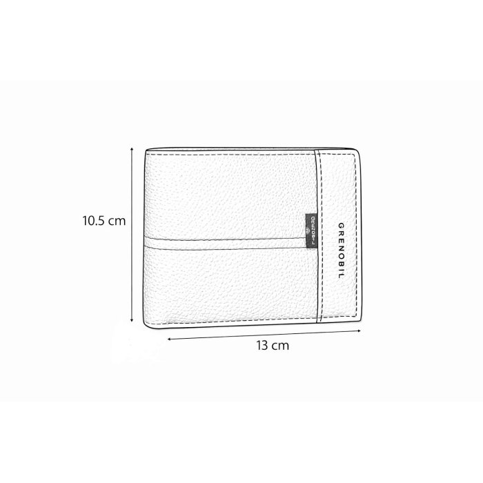 Paquete de 4 carteras para caballero, elegantes y funcionales