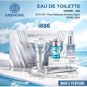 Set de perfume y cuidado personal para caballero