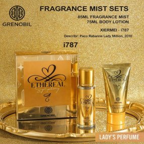 Set de perfume y loción corporal para mujer