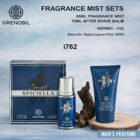 Set de perfume y after shave para caballero