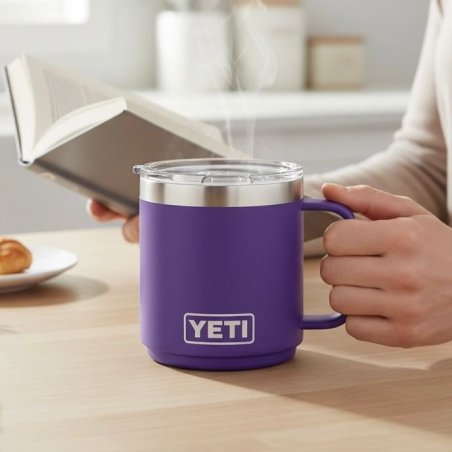 Taza térmica con asa | Ideal para café y bebidas calientes