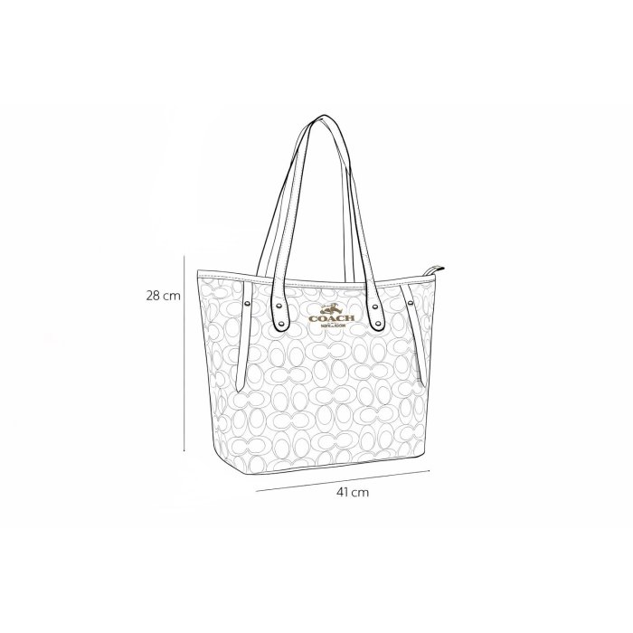 Bolsa tote para dama ligera y de diseño sencillo
