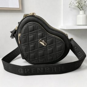 Bolsa crossbody corazón para dama diseño moderno