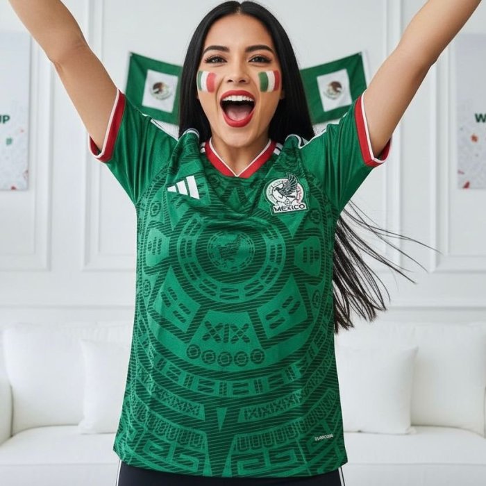 Playera de fútbol México unisex Mundial 2026