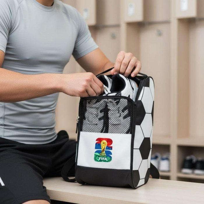 Mochila deportiva fútbol Mundial 2026