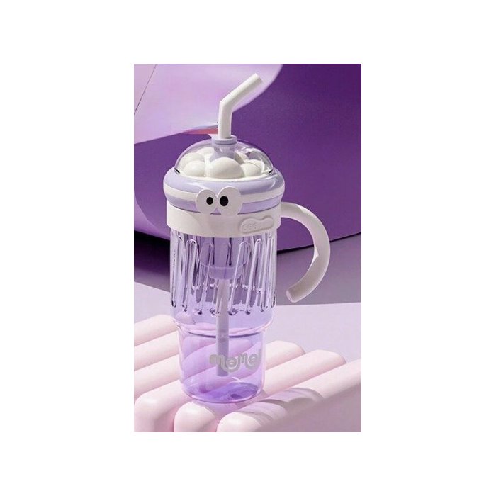 Cilindro Con Agarradera y Filtro Ojitos Lila 1.2L