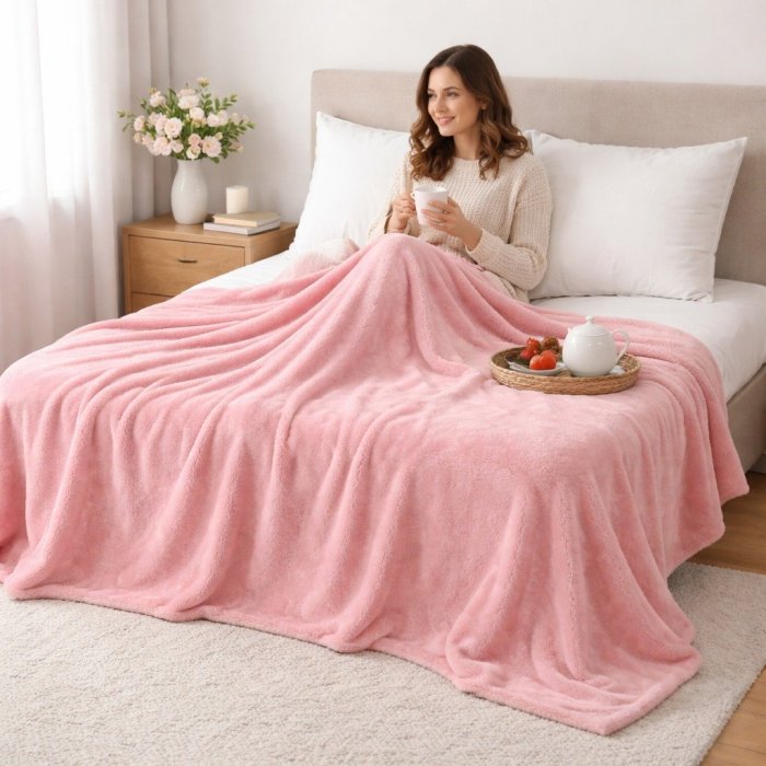 Frazada Polar Lisa Ultra Suave 190×210 cm – Casa Comfort Collection