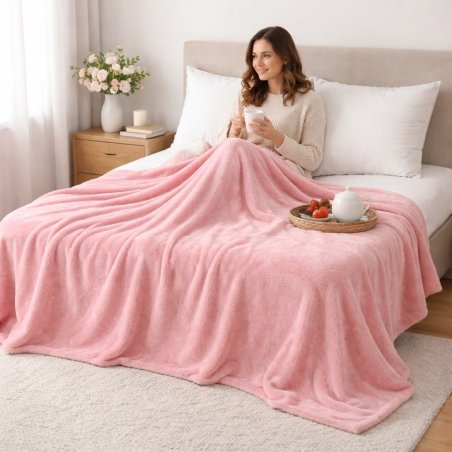 Frazada Polar Lisa Ultra Suave 190×210 cm – Casa Comfort Collection