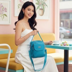 Bolso cross  compacto para mujer ideal para uso diario
