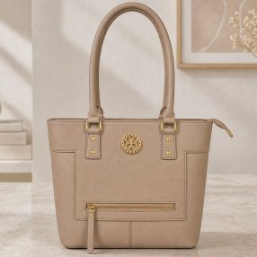 Bolsa tote mujer elegante con cierre