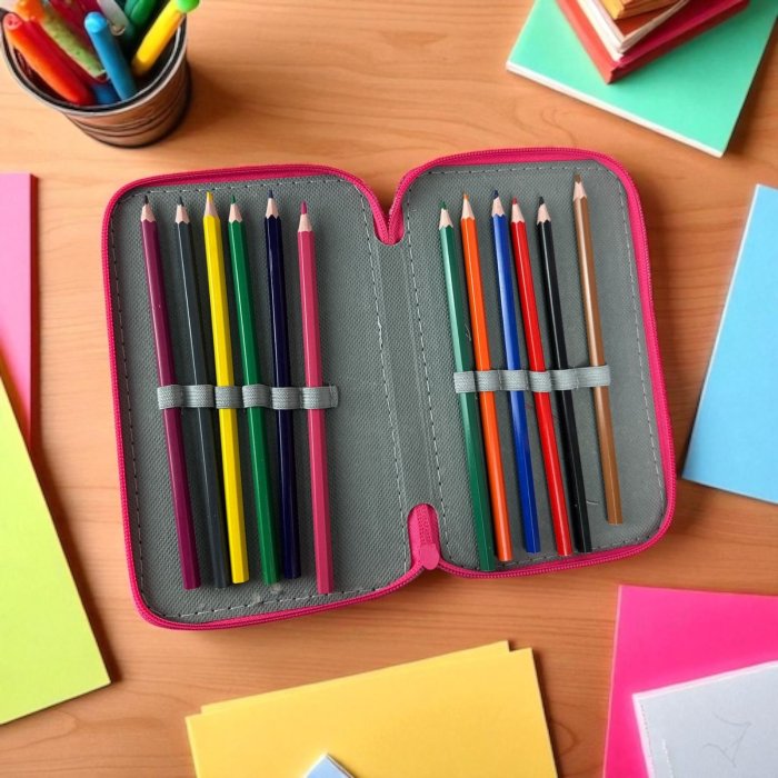 Lapicera infantil con accesorios diseño fantasía