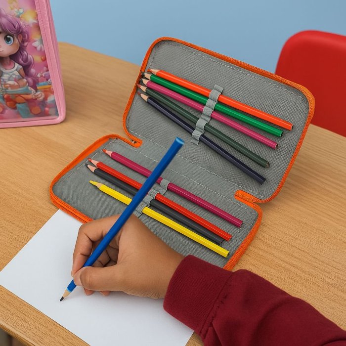 Lapicera infantil con accesorios diseño fantasía