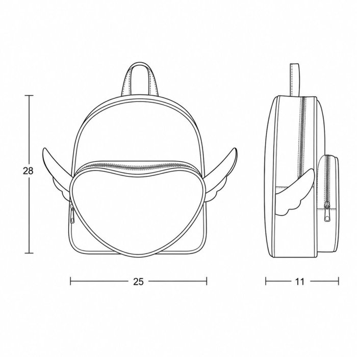 Mochila infantil con diseño divertido y moderno