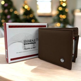 Billetera de Piel Para Caballero Marca Horse