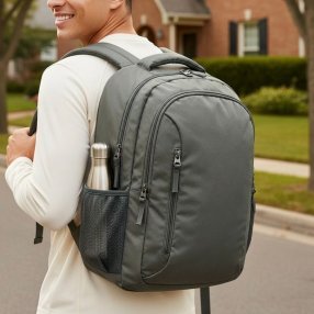 Mochila Amplia con Compartimentos y Bolsillos