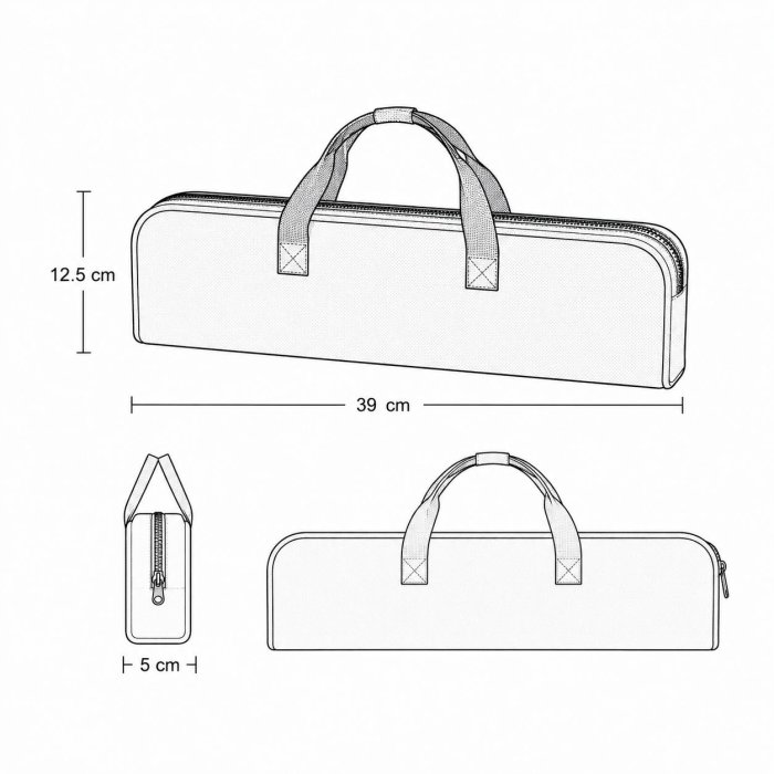 Set de Utensilios para Parrilla con Estuche
