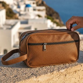 Organizador de mano para caballero práctico y elegante