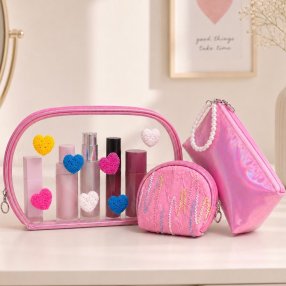 Set de Cosmetiqueras para Maquillaje y Viaje