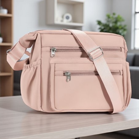 Bolsa rosa multiusos – ideal para  viaje