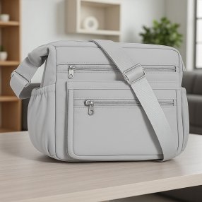 Bolsa gris multiusos – ideal para  viaje