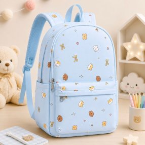Mochila Con Diseño Divertido Y Compartimentos