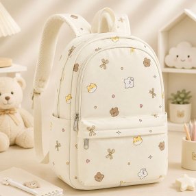 Mochila Con Diseño Divertido Y Compartimentos