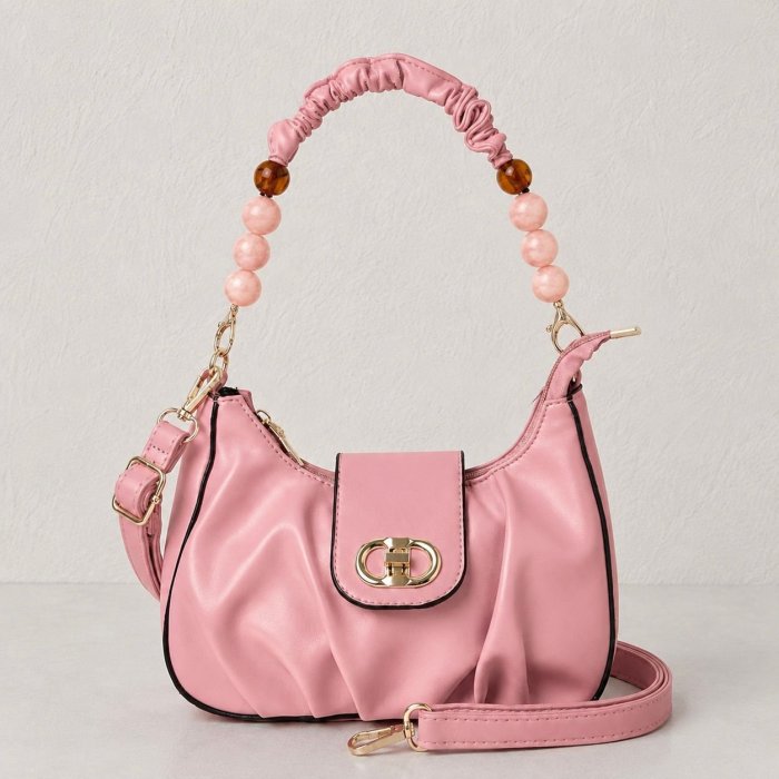 Bolsa De Hombro Elegante Con Correa Ajustable