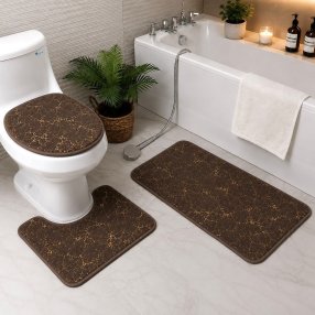 Juego De Baño Decorativo De 3 Piezas