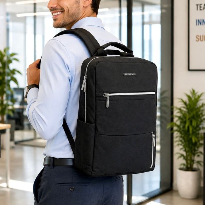 Mochila Multifuncional Con Compartimentos