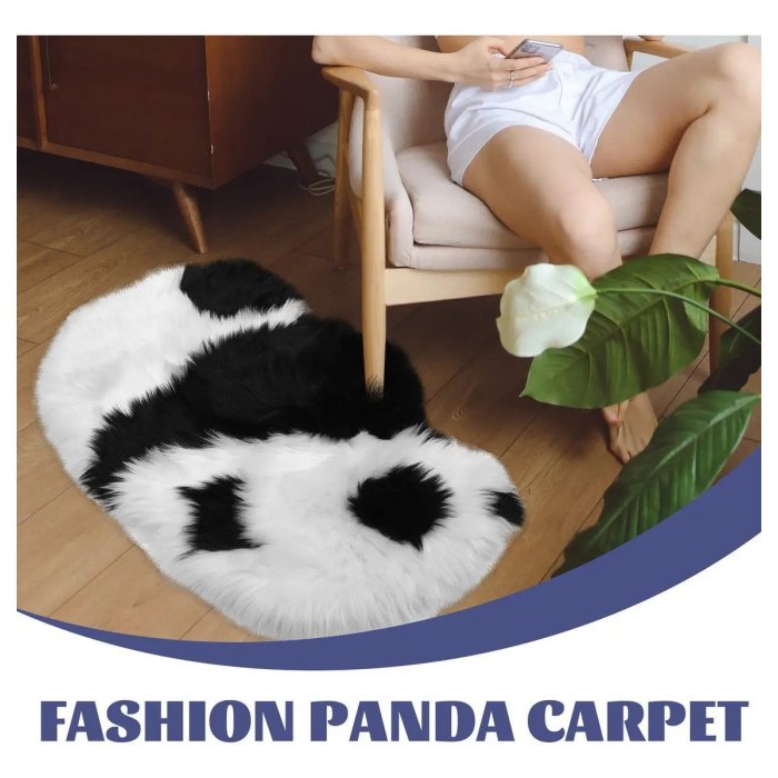 Tapete De Peluche Suave Y Decorativo