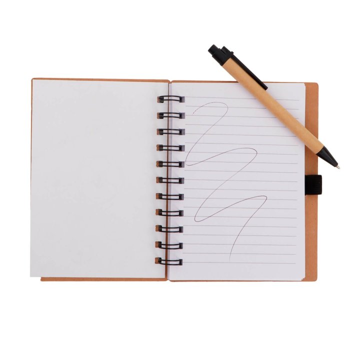 Meta título: Paquete De 4 Libretas Con Bolígrafo