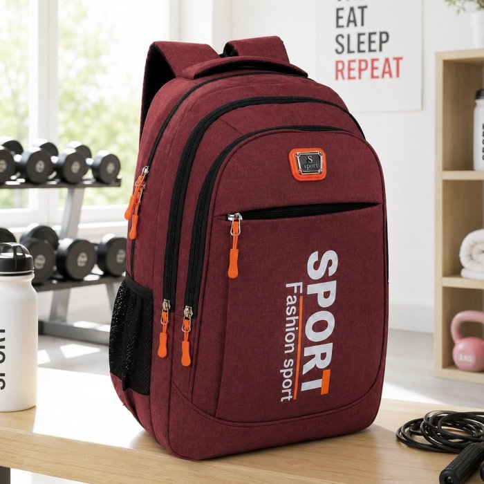 Mochila Multifuncional Con Compartimentos Organizadores