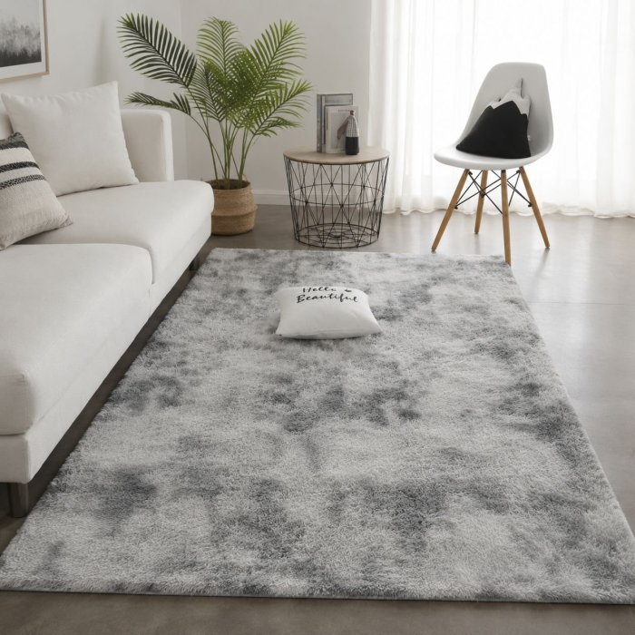 Tapete Afelpado Decorativo Suave para Sala y Recámara