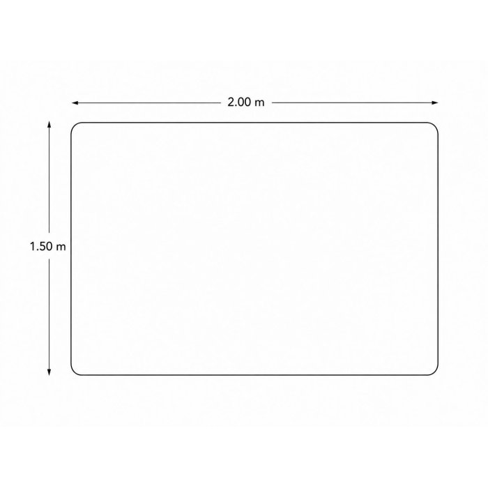 Tapete Afelpado Decorativo Suave para Sala y Recámara
