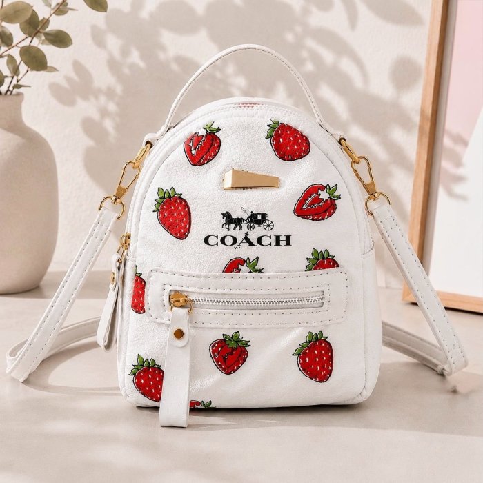Mini Mochila Casual con Correa Ajustable y Cierre