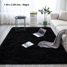 Tapete Afelpado Decorativo Suave para Sala y Recámara