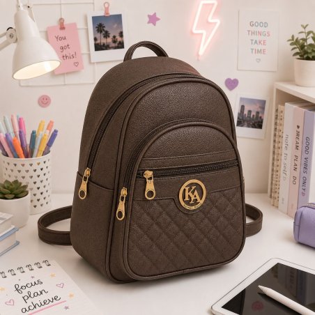 Mochila Casual Elegante para Mujer con Compartimentos