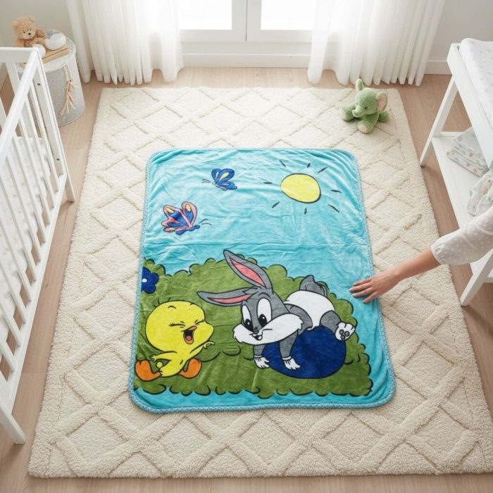 Cobertor Infantil Suave para Bebé Ideal para Cuna