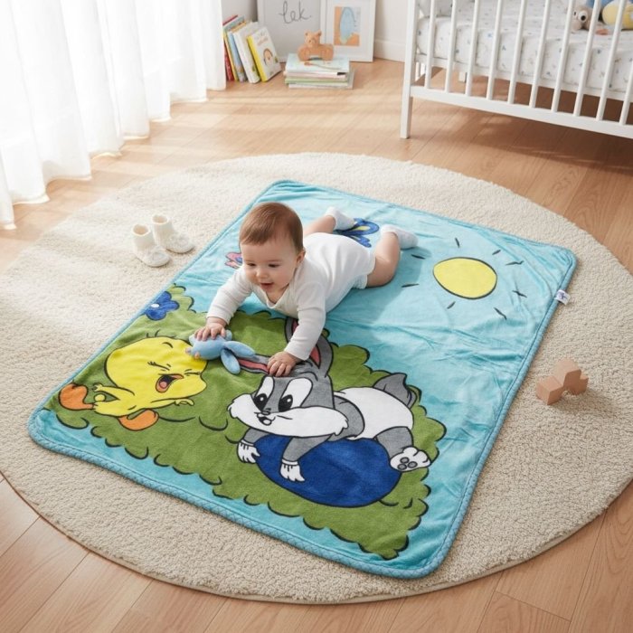 Cobertor Infantil Suave para Bebé Ideal para Cuna