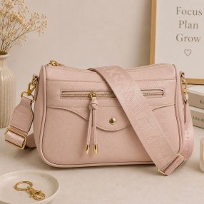 Bolsa Crossbody Casual para Mujer con Correa Ajustable