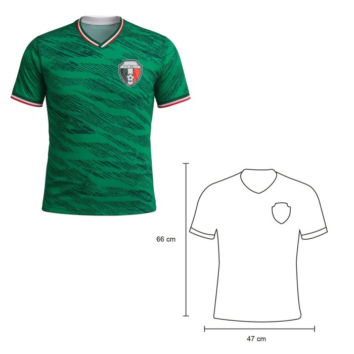 Playera CHICA Tricolor Unisex México