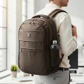 Mochila Unisex de Gran Capacidad para Escuela y Oficina