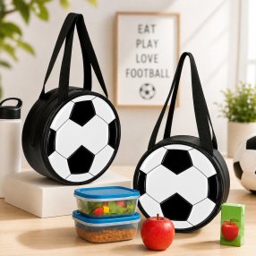 Lonchera Diseño Balón Con Cierre