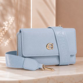 Bolsa Crossbody Tipo Cartera para Mujer con Correa Ajustable
