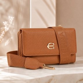 Bolsa Crossbody Tipo Cartera para Mujer con Correa Ajustable