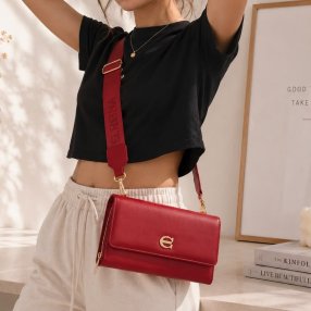 Bolsa Crossbody Tipo Cartera para Mujer con Correa Ajustable