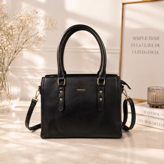 Bolsa de Mano Elegante para Mujer con Correa Ajustable