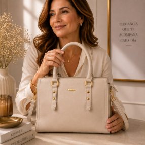 Bolsa de Mano Elegante para Mujer con Correa Ajustable